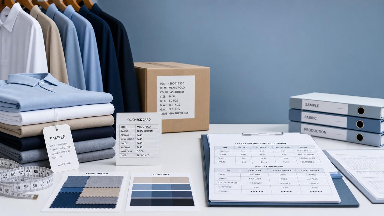 Wholesale Fashion Apparel Sourcing: How to Compare MOQ, Lead Time, and Quality