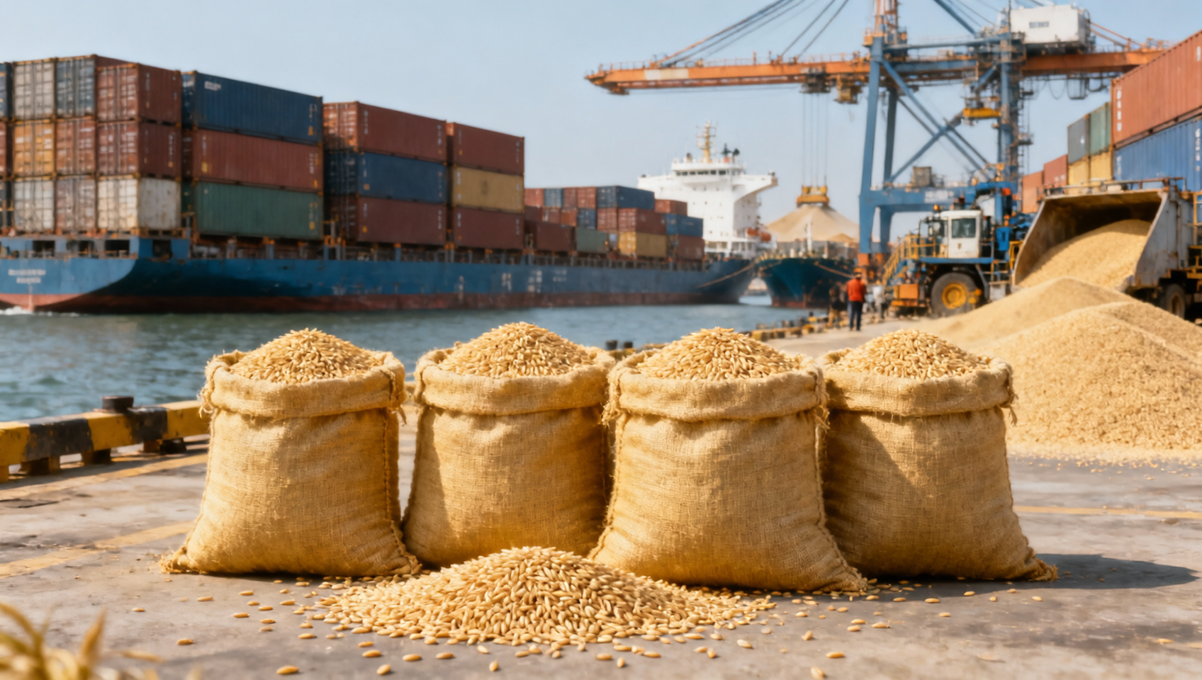 Imported Rice Implementation India Parboiled Rice Exports Face New 20% Duty