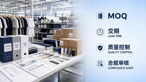 How to Choose a Clothing Factory: MOQ, Lead Time, Quality Control, and Compliance