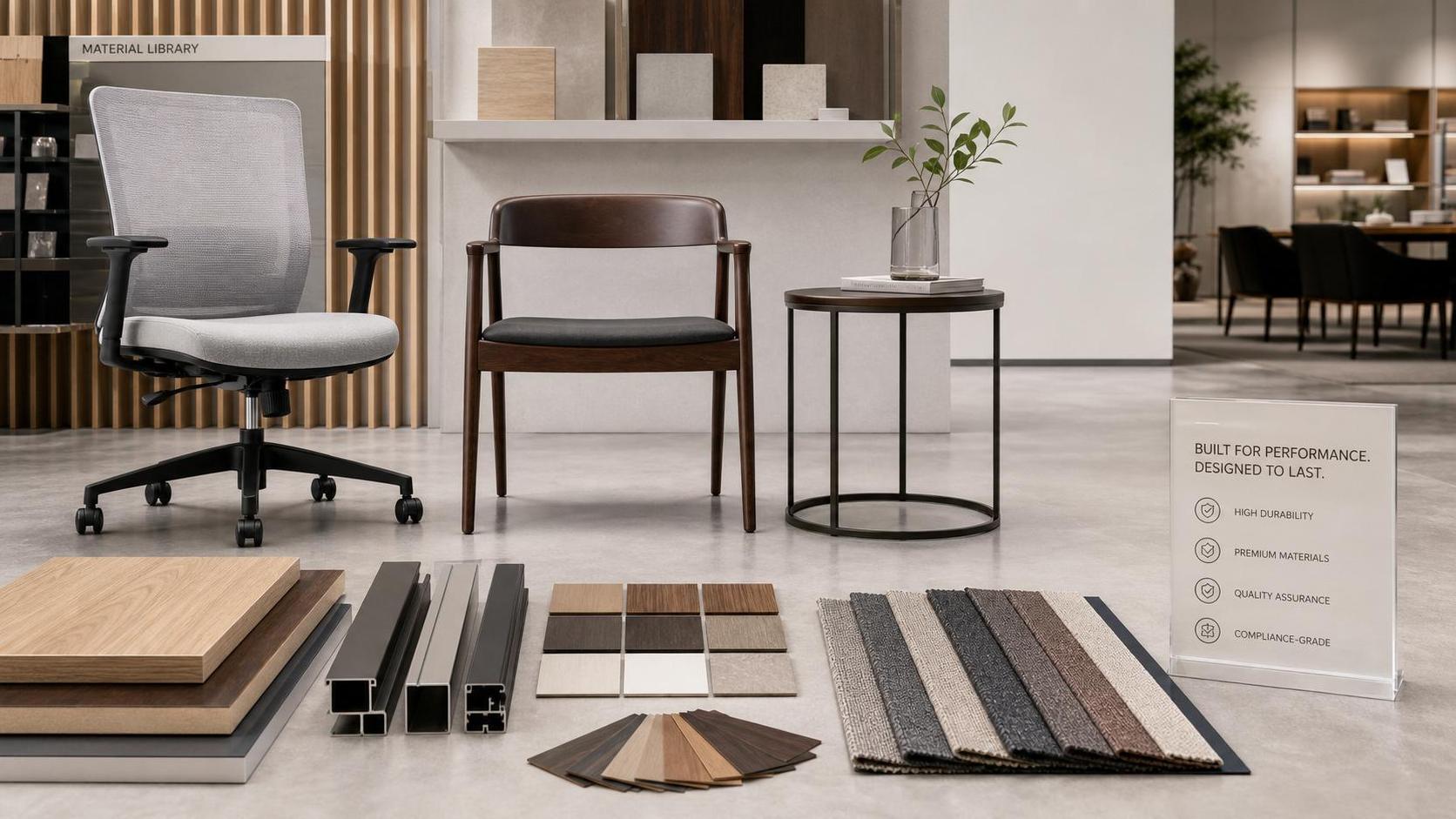 Contract Furniture Buying Guide: How to Compare Materials, Durability, and Compliance