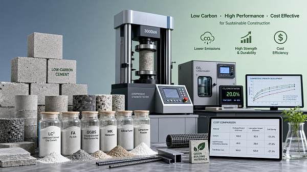 Low-Carbon Cement Alternatives: How to Compare Strength, CO2 Impact, and Cost