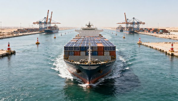 Suez Fee Hike Hits PV Shipping to Europe