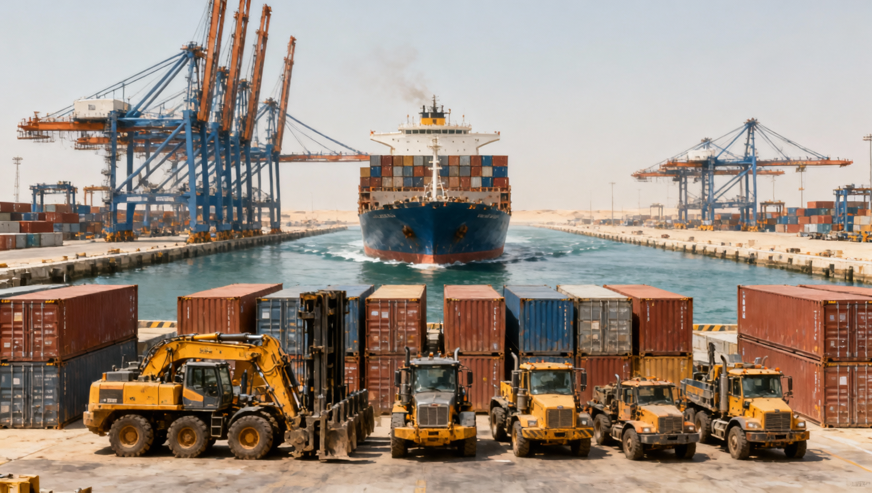Suez Canal Fee Hike Adds Pressure to Heavy Equipment Shipping