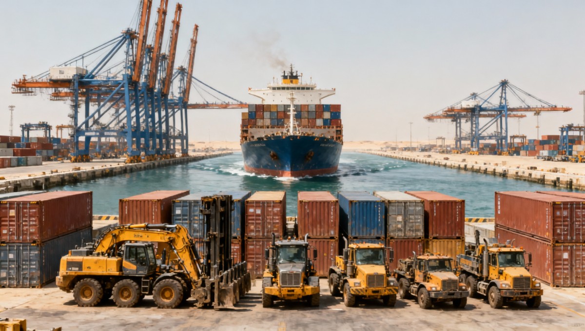 Suez Canal Fee Hike Adds Pressure to Heavy Equipment Shipping Suez Canal Fee Hike Adds Pressure to Heavy Equipment Shipping