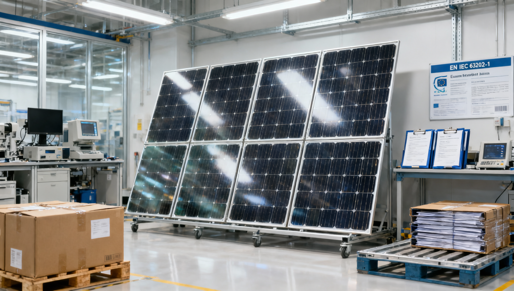 EU Rule Takes Effect: PV Modules Need EN IEC 63202-1