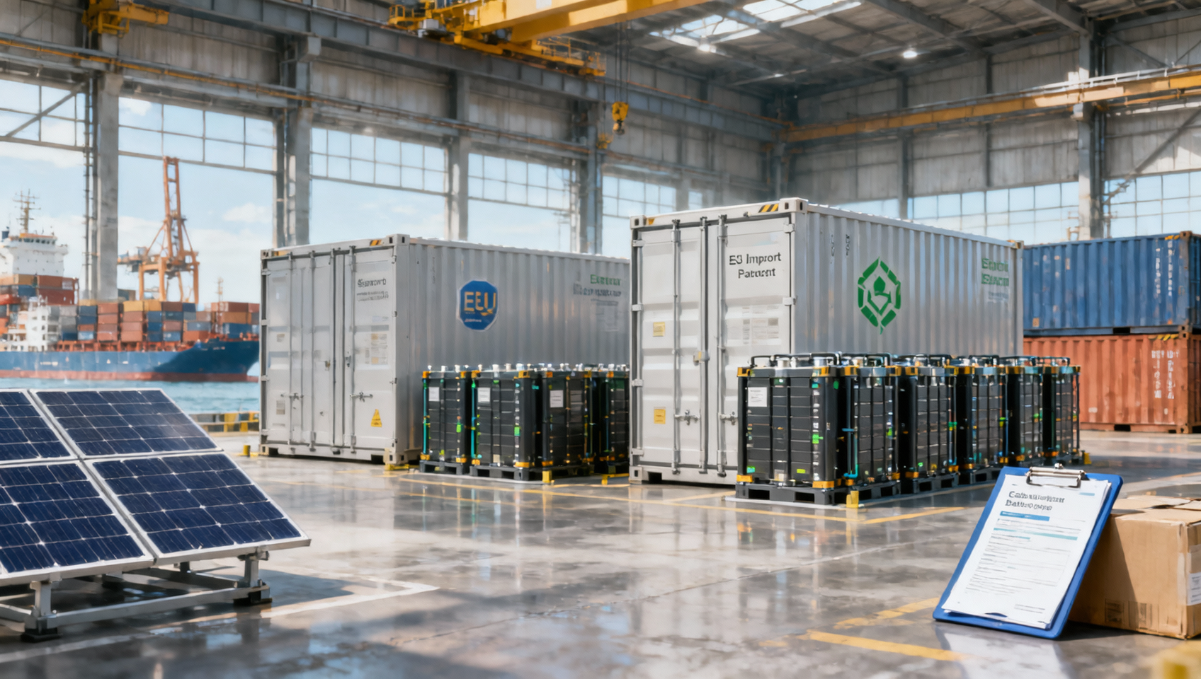 EU Battery Rule Takes Full Effect for ESS Imports
