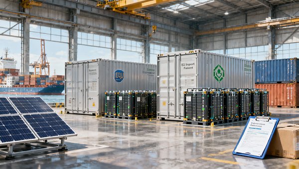 EU Battery Rule Takes Full Effect for ESS Imports