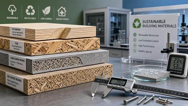 How to Evaluate Sustainable Board Materials for Durable, Low-Impact Building Projects