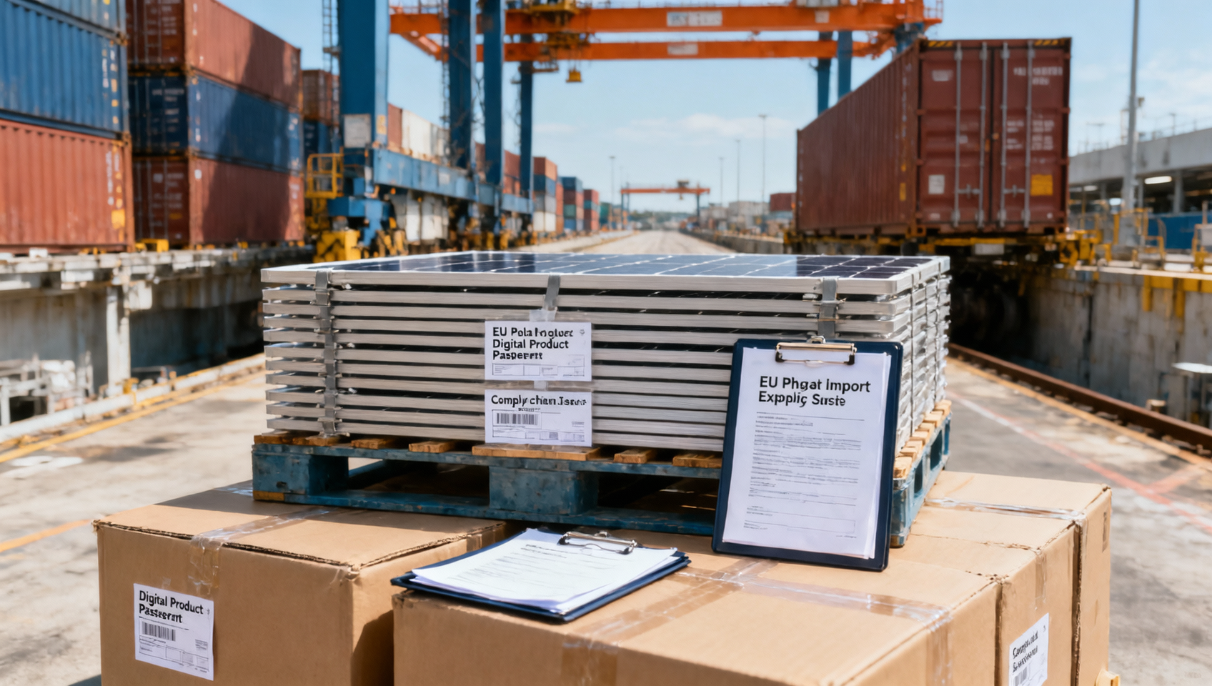 EU DPP Rule Takes Effect for Solar Module Imports