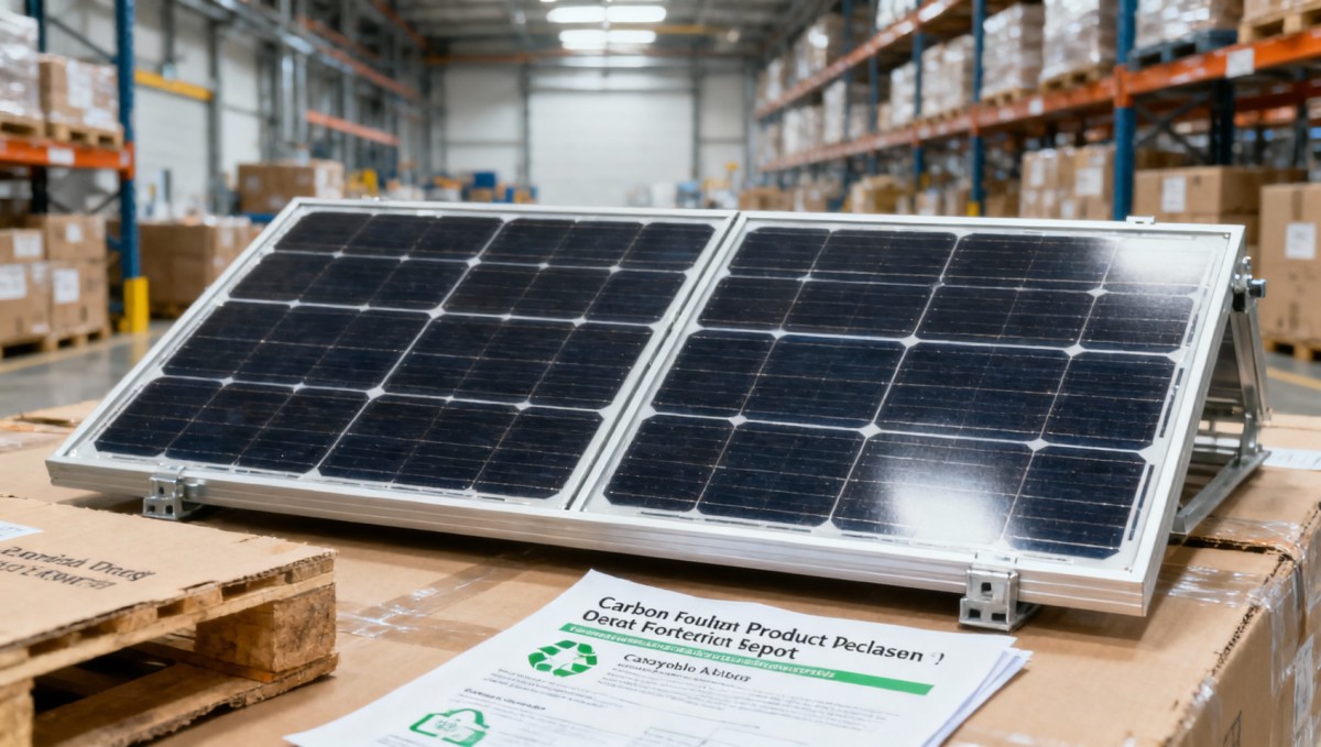 EU Enforces PV Carbon Footprint Filing Rule