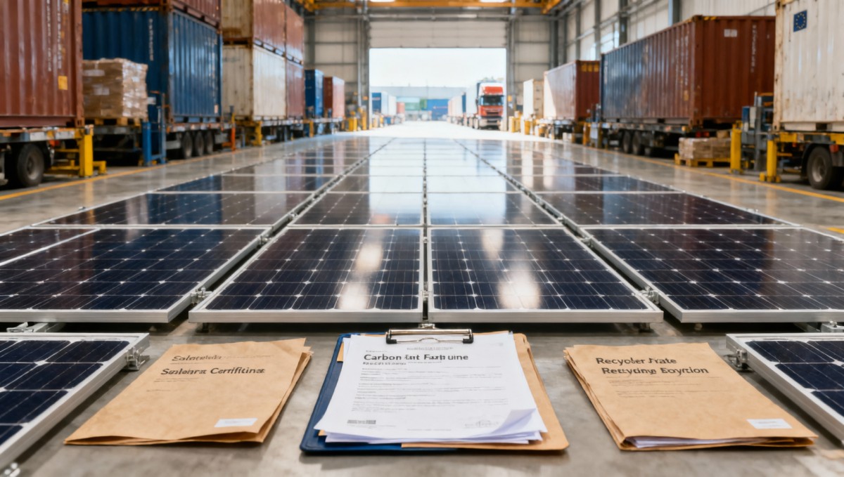 EU Enforces Carbon Footprint Filing for PV Modules EU Enforces Carbon Footprint Filing for PV Modules