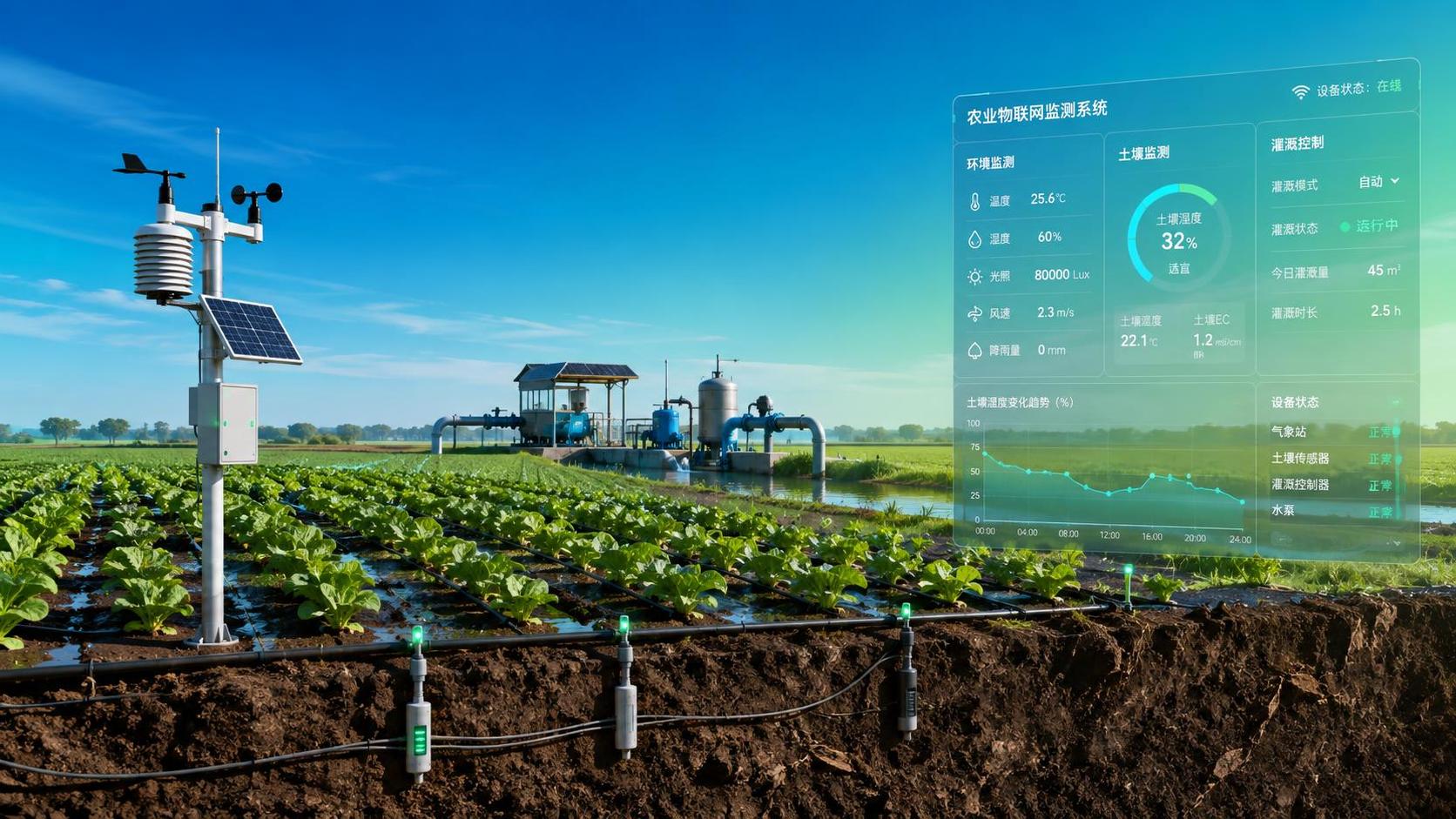 How does farm sensor data integration support real-time decisions?