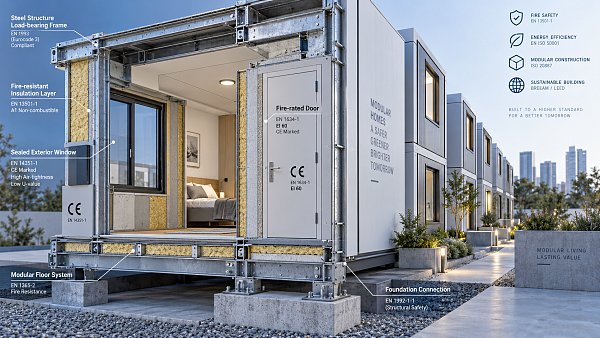 CE Prefab Houses: Which Components Require CE Marking Before Project Approval?