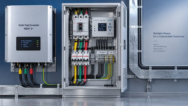 400V Three-Phase Grid Integration: Inverter and Protection Requirements