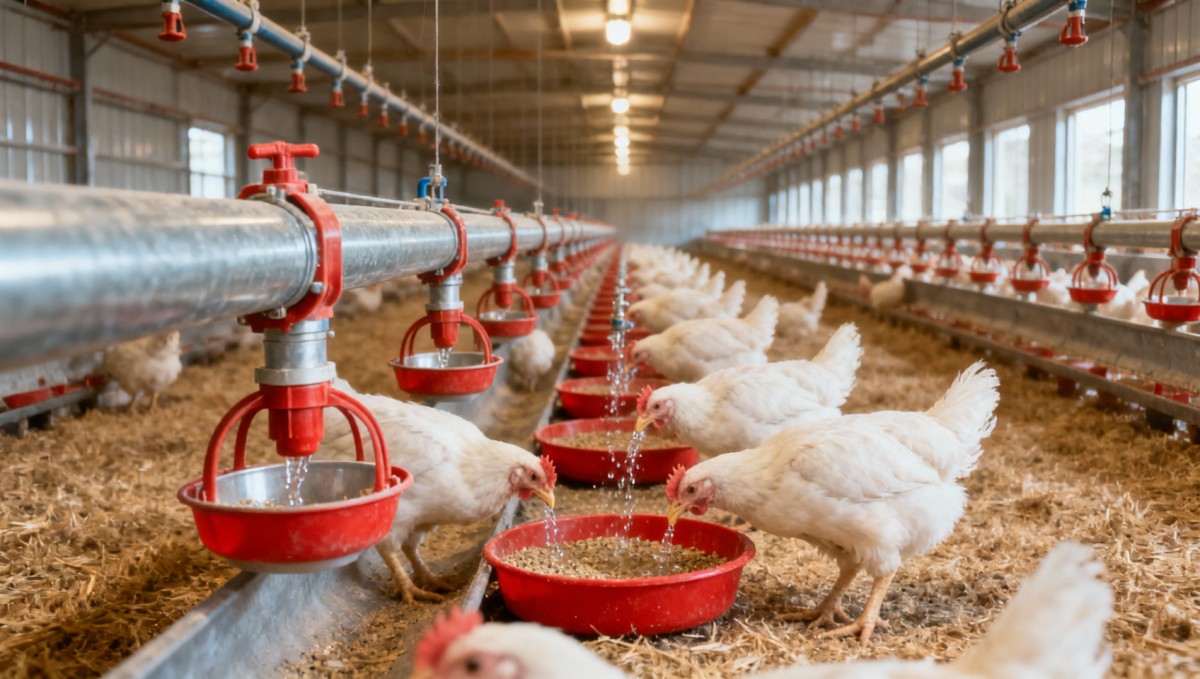 Matching Poultry Feeding and Drinking Equipment to Flock Size