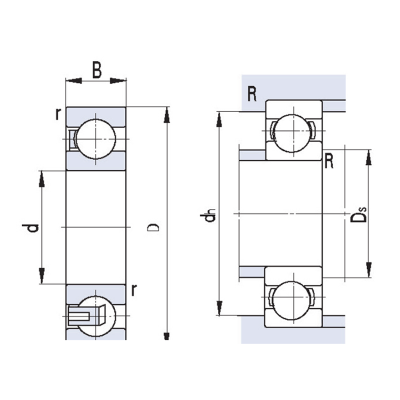 Deep Groove Ball Bearings