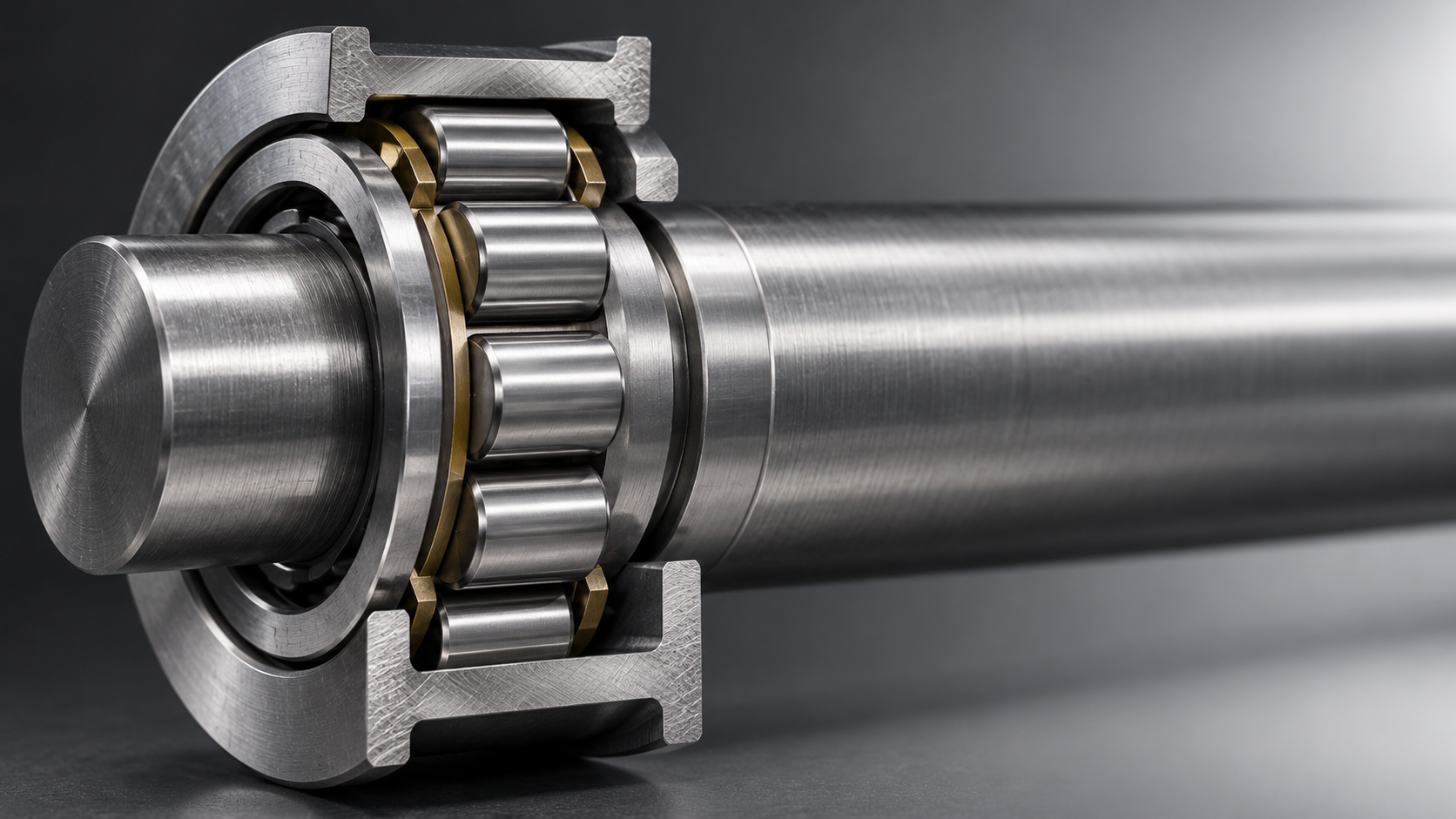 When should cylindrical roller bearings use an NU configuration?