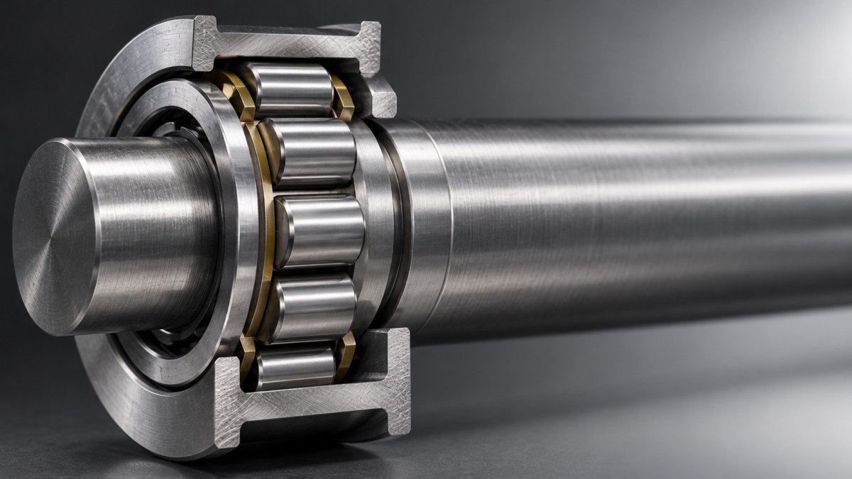 When should cylindrical roller bearings use an NU configuration?