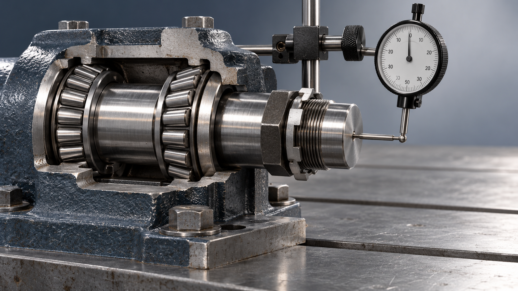 How to set endplay in tapered roller bearings during installation
