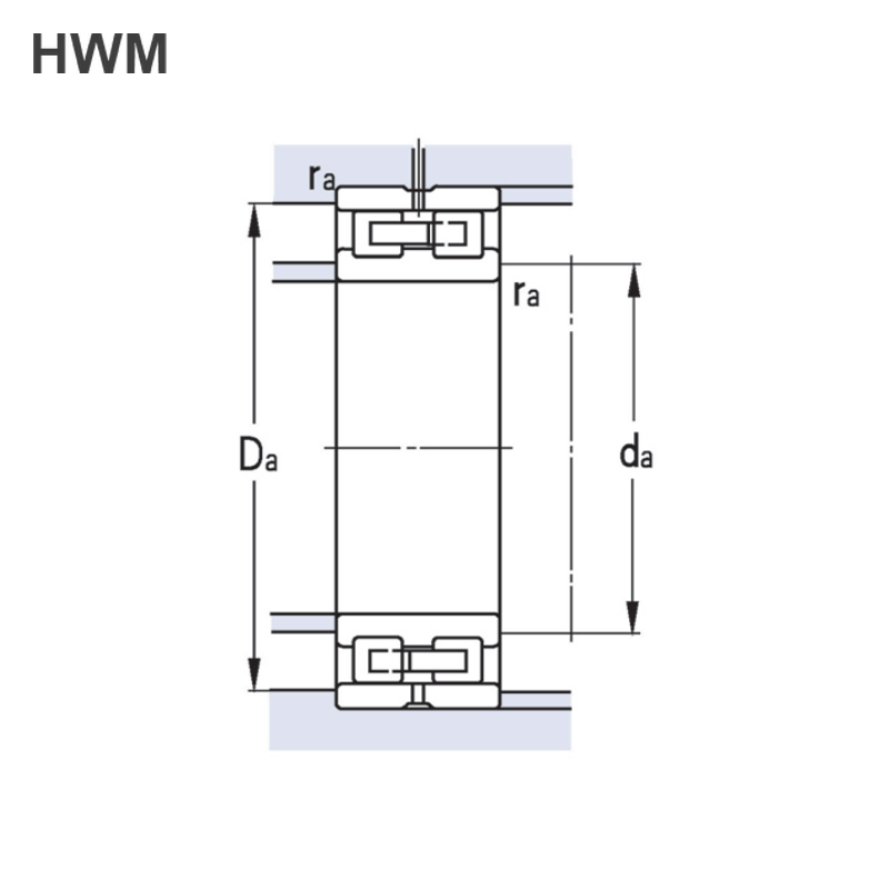 Double Row Cylindrical Roller Bearings
