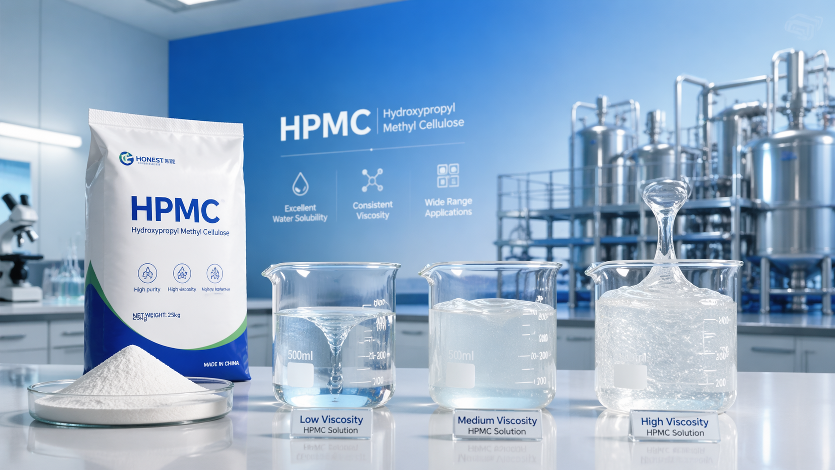 Как подобрать вязкость HPMC под вашу формулу