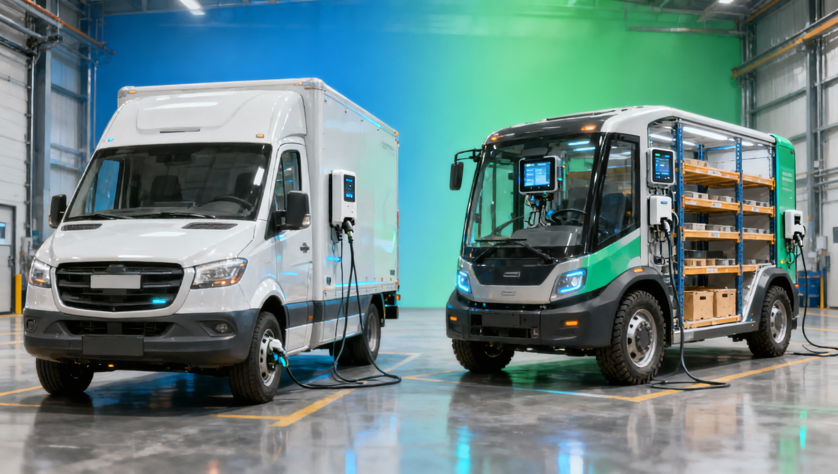 Vehicle upgrades that support electric fleet transition