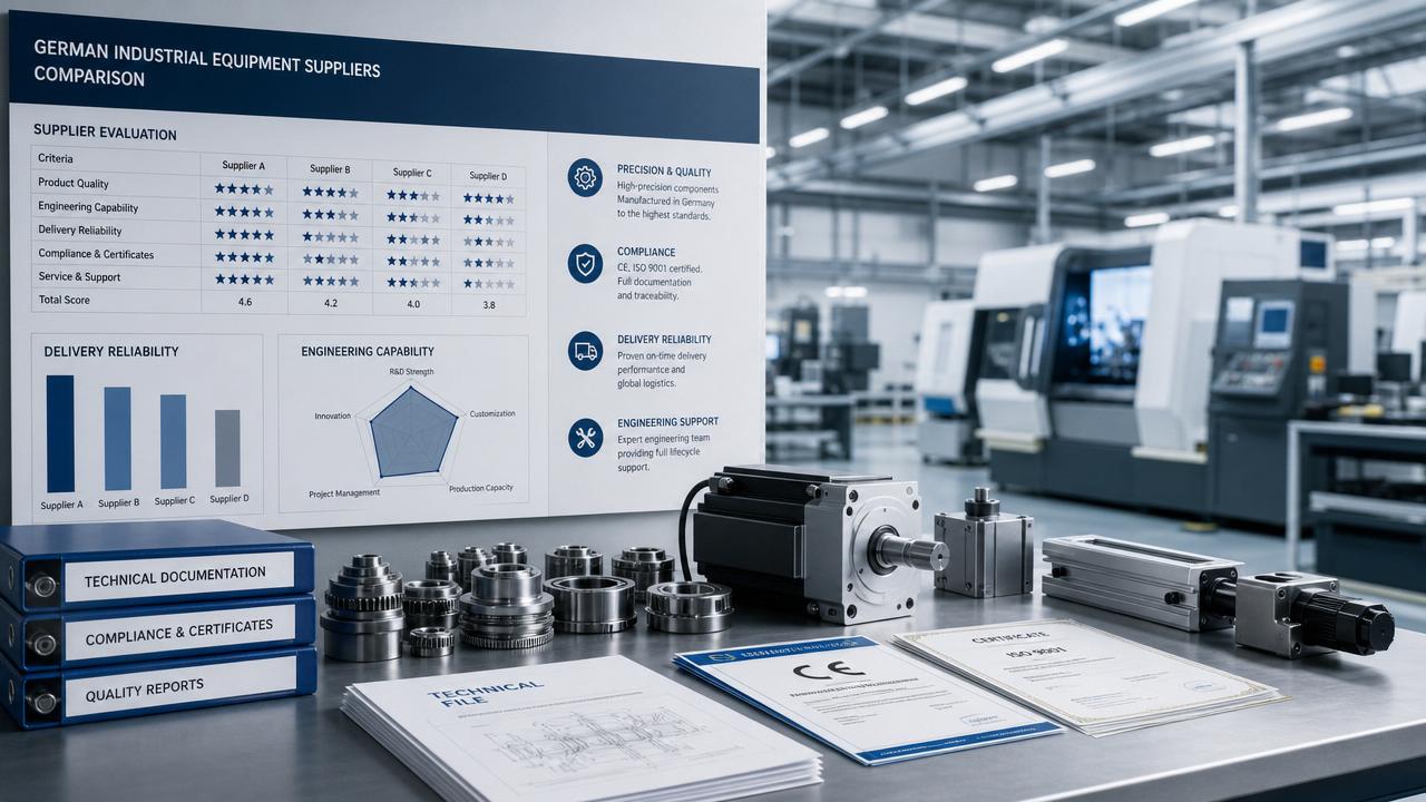How to compare equipment suppliers in Germany wisely