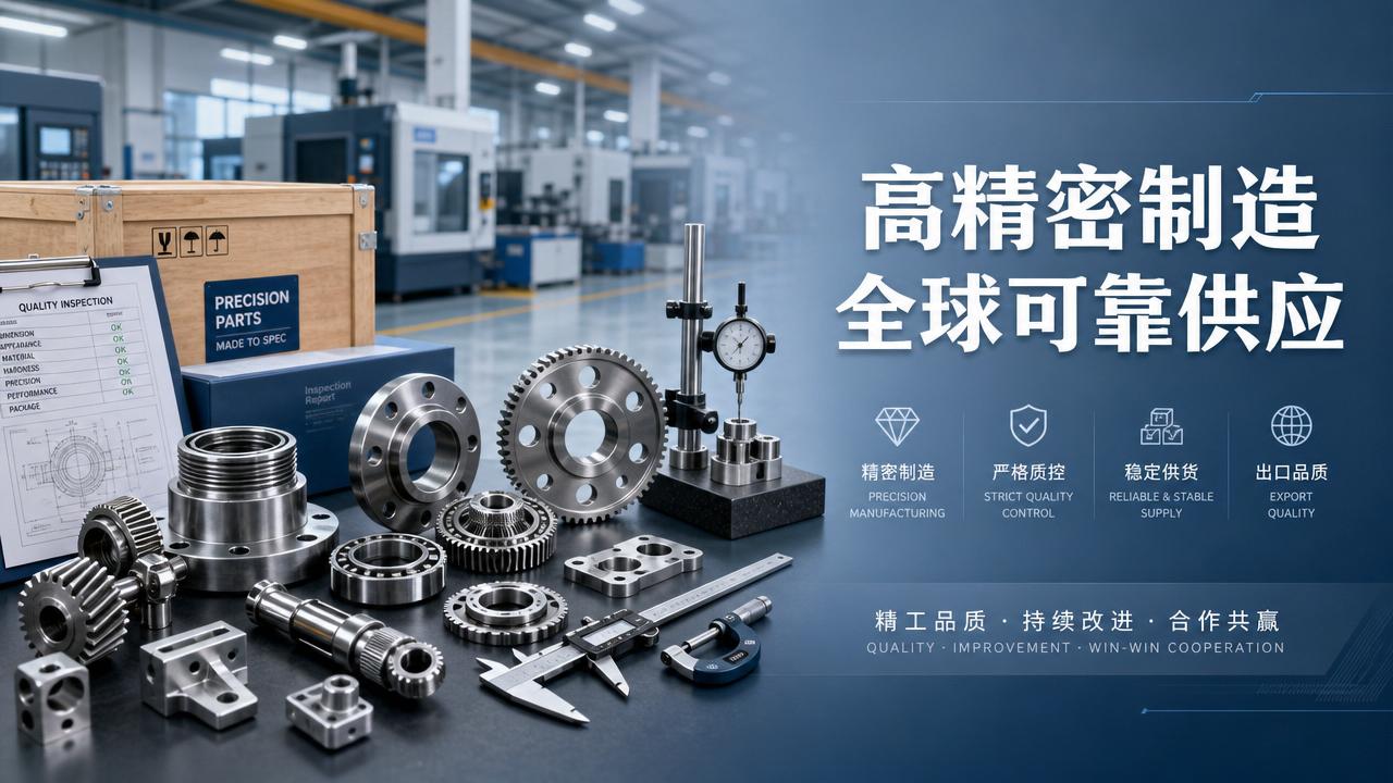 What makes a machinery parts exporter reliable long term?