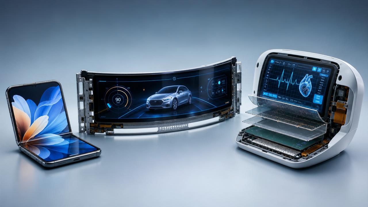 What makes flexible displays more durable than before?