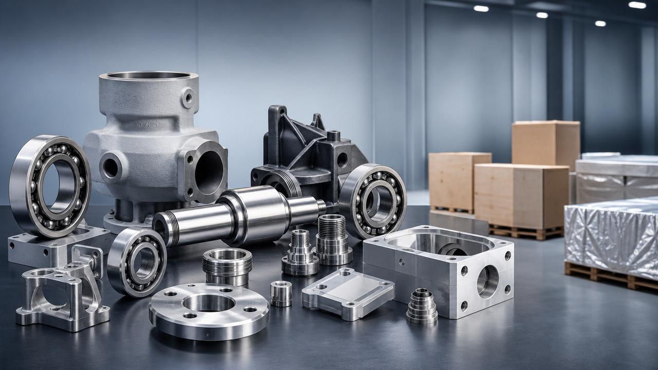 What defines a reliable machinery parts exporter today