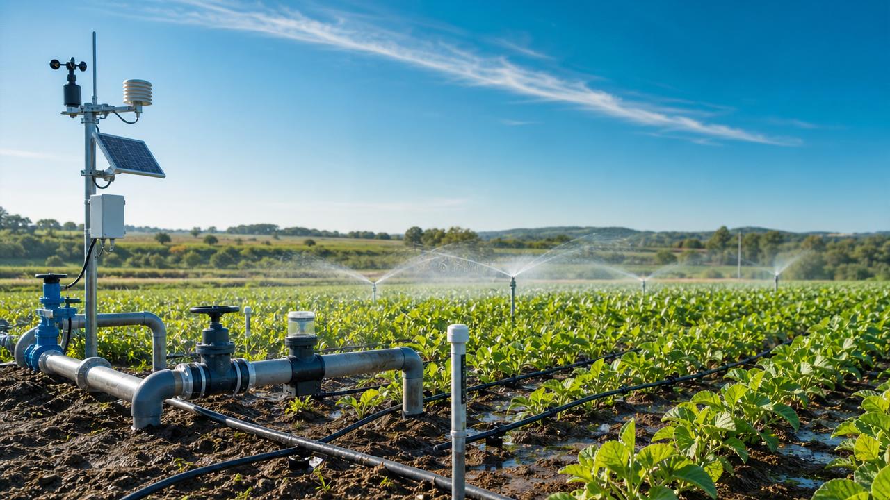 How IoT integration helps farms reduce water waste