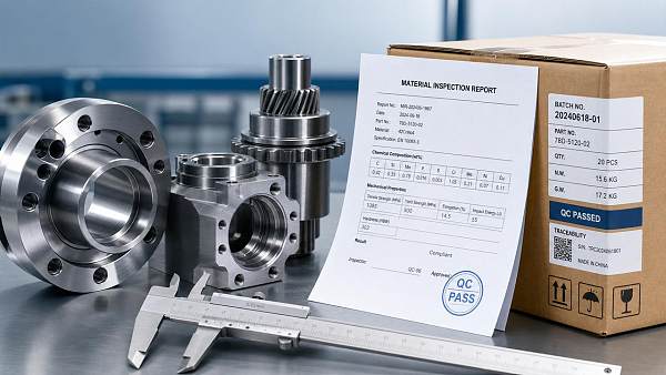 What buyers check before sourcing machinery parts abroad