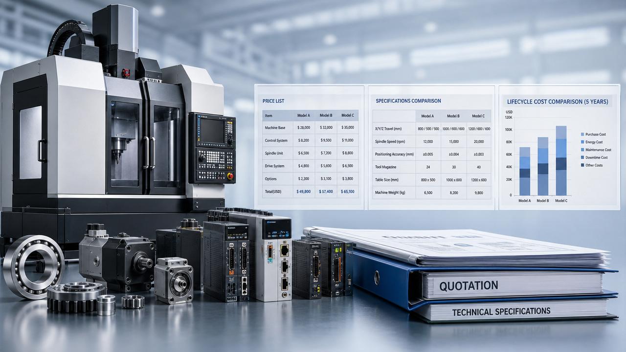 What does a machinery price list really tell you?