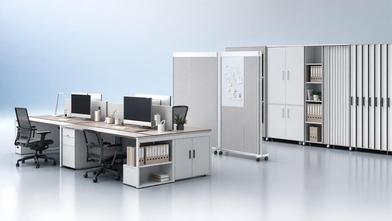 When do modular office systems save more space and cost?