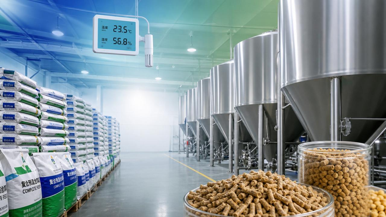 When does animal feed quality decline in storage?