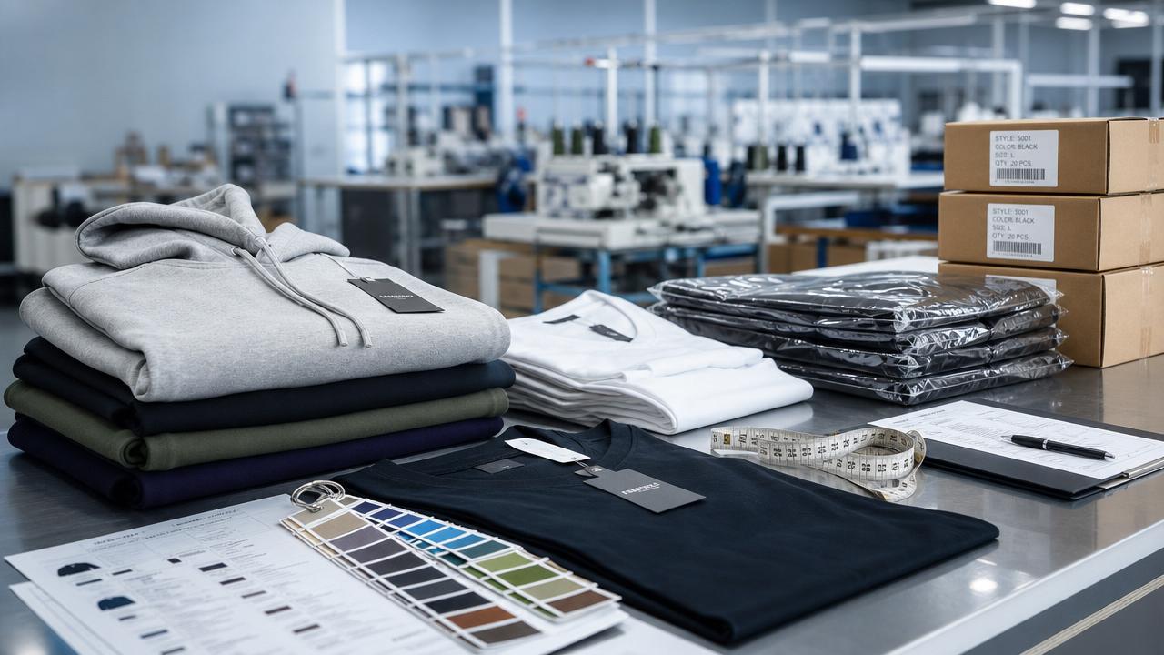 How to Choose a Streetwear Factory: MOQ, Fabric, Sampling, and QC Checks