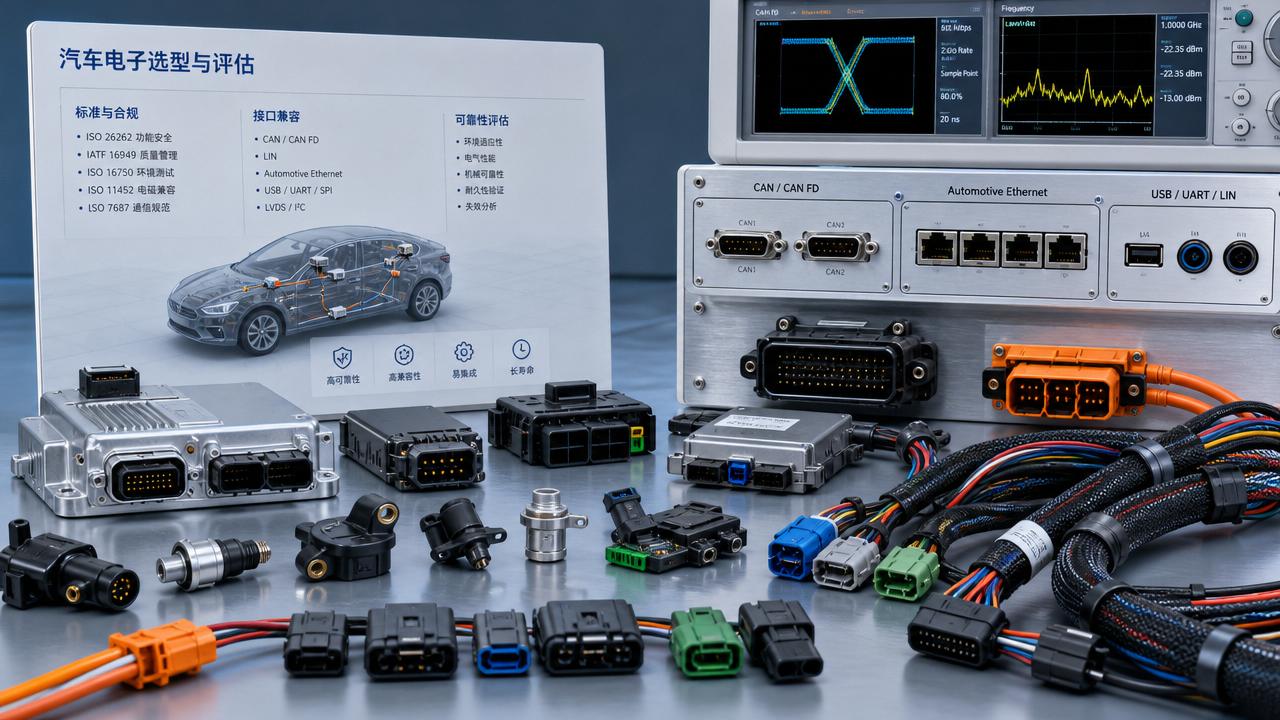 Vehicle Electronics Selection Guide: Key Standards, Interfaces, and Reliability Factors