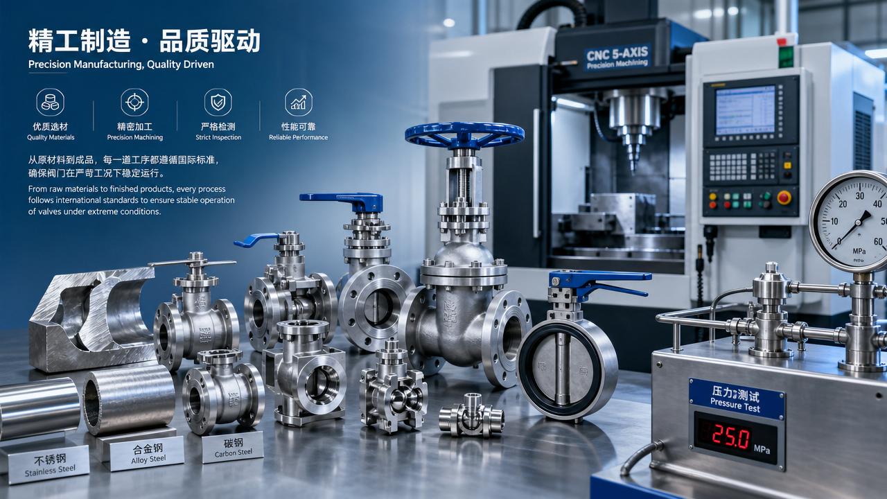 Valve Production Process Explained: Key Stages, Material Choices, and Quality Control Points