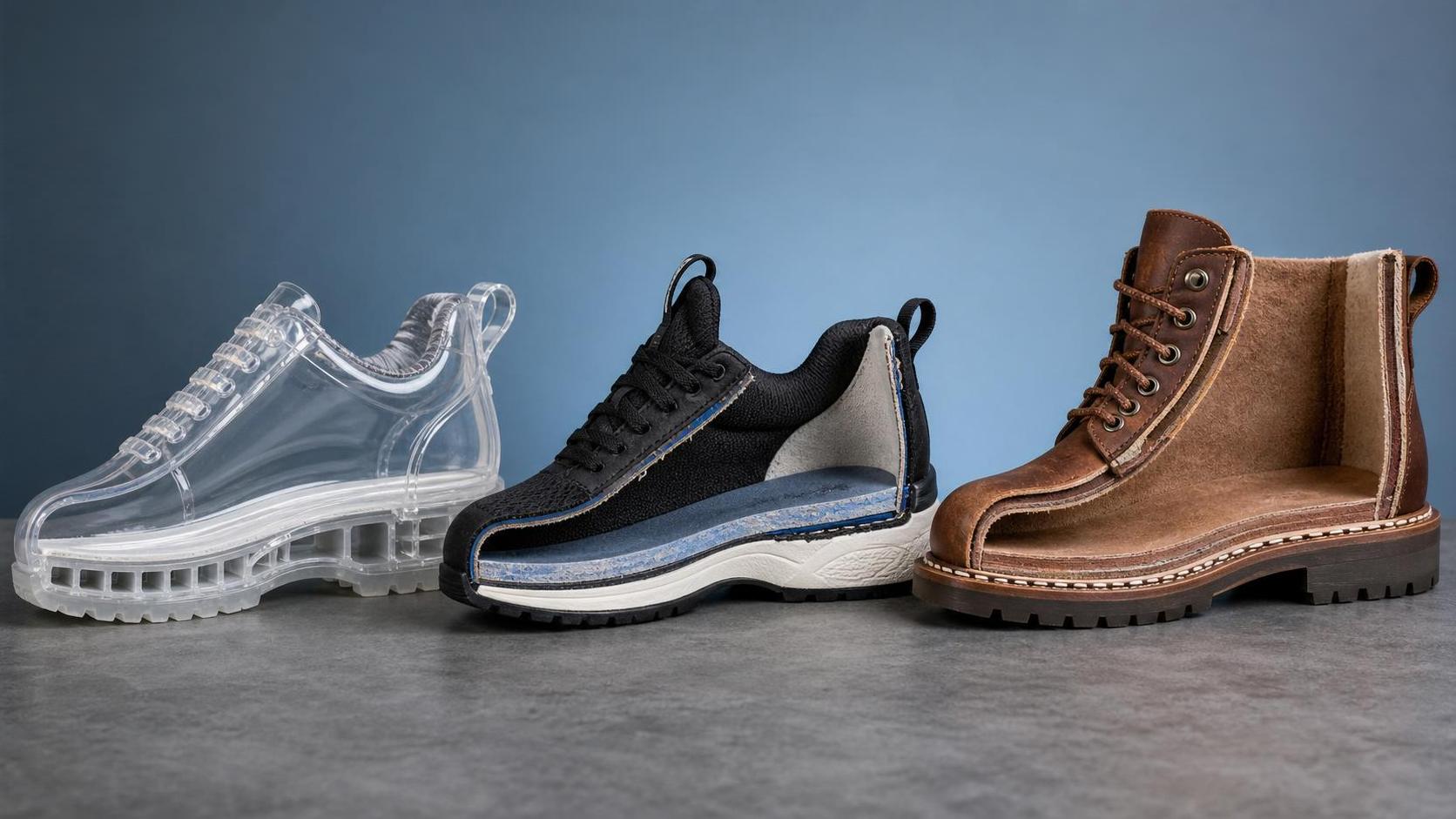 Footwear Production Methods Compared: Injection, Cemented, and Stitch-Down Construction