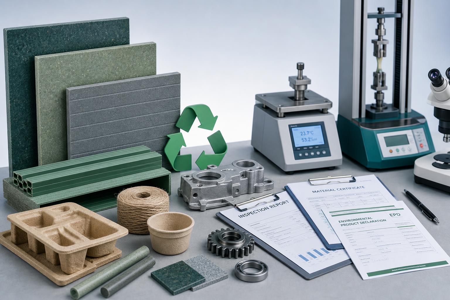 Green Materials Selection Guide: What to Check for Durability, Compliance, and End Use