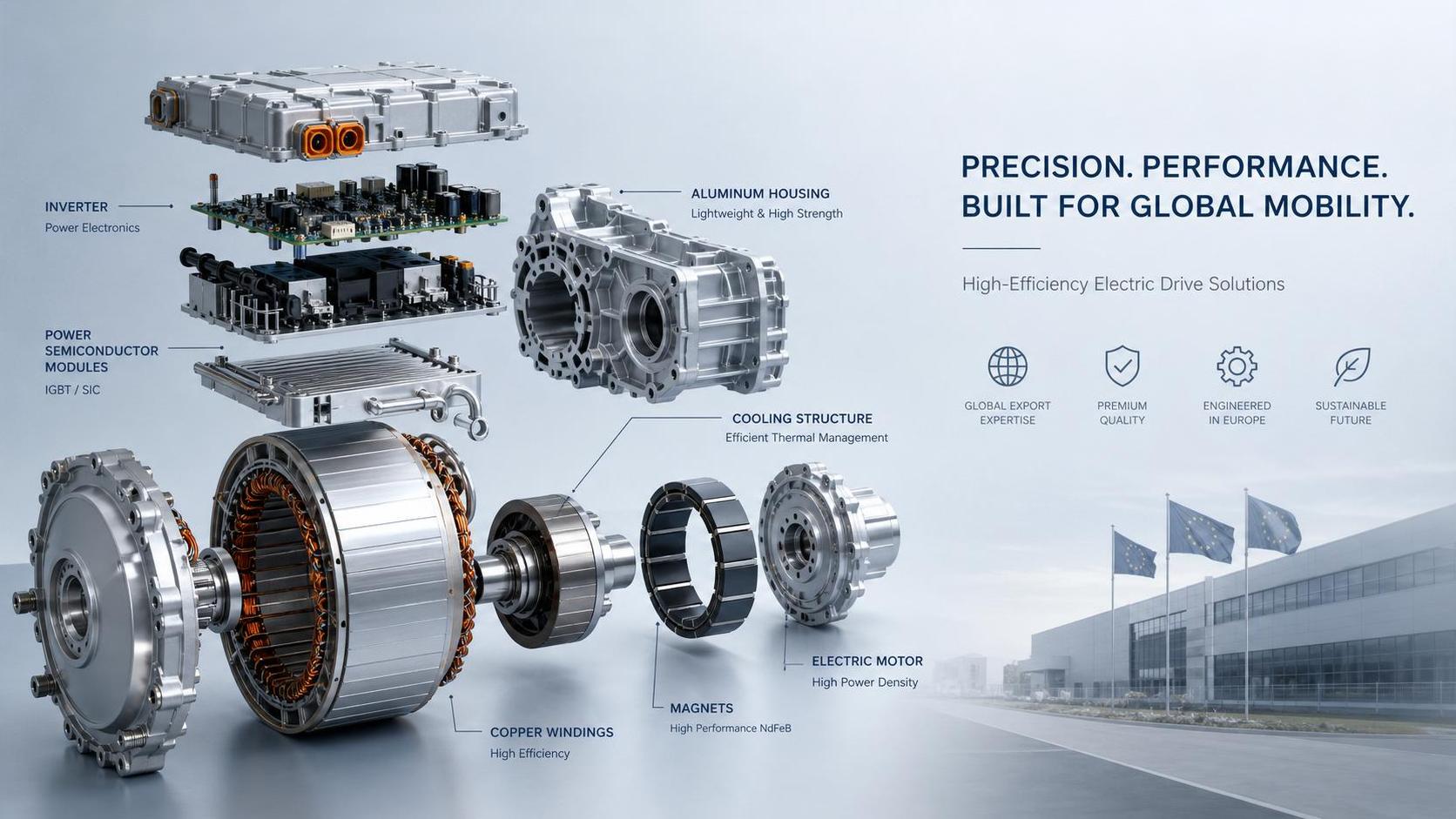 Electric Drive Components Price in Europe: What Drives Cost by Motor, Inverter, and Volume