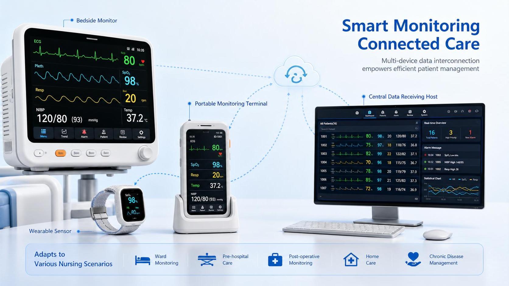 Healthcare Equipment for Patient Monitoring: How to Choose by Care Setting and Data Needs
