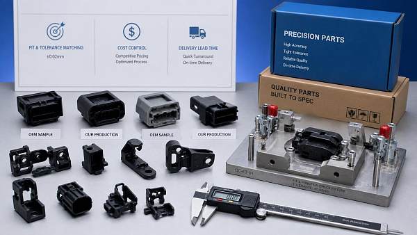 Injection Molded Aftermarket Parts vs OEM: How to Compare Fit, Cost, and Lead Time
