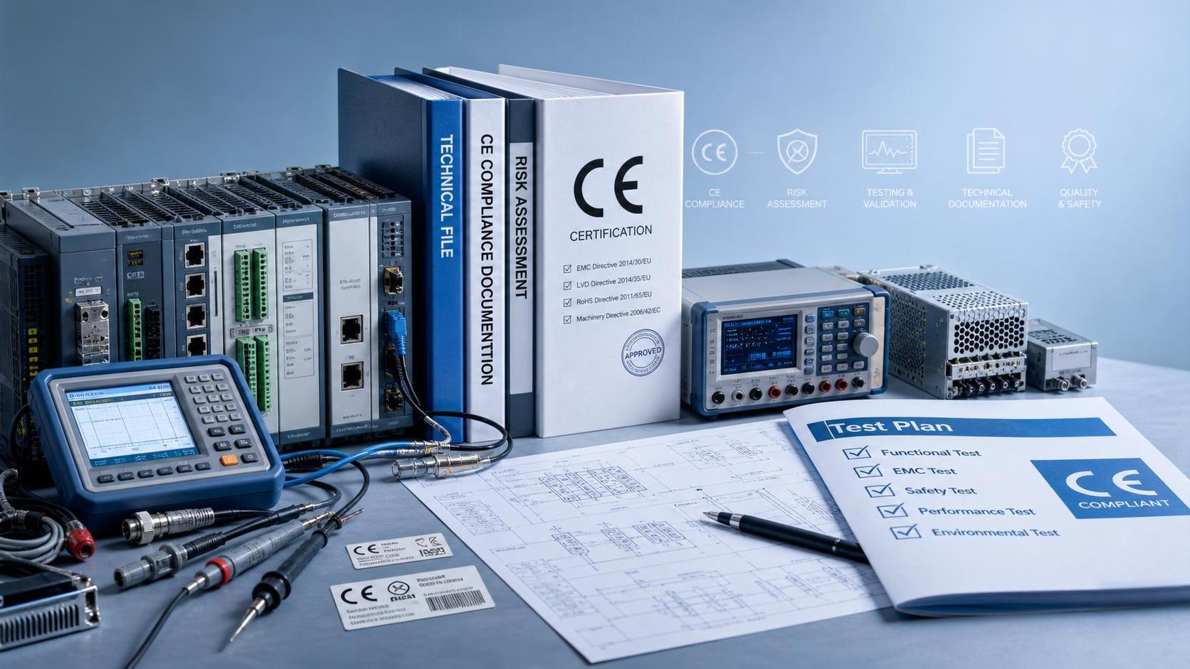 Project Planning CE Requirements: What Documents and Tests Are Usually Needed?