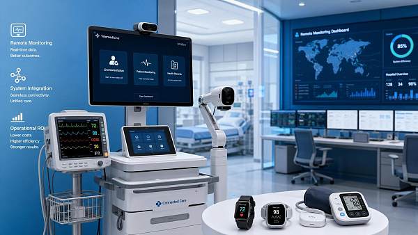 Remote Healthcare Technology for Hospitals: Use Cases, Integration, and ROI Factors