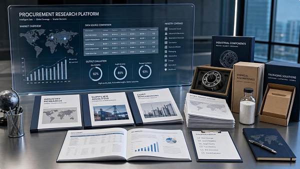 Procurement Research Platform Technical Guide: How to Compare Data Sources and Outputs