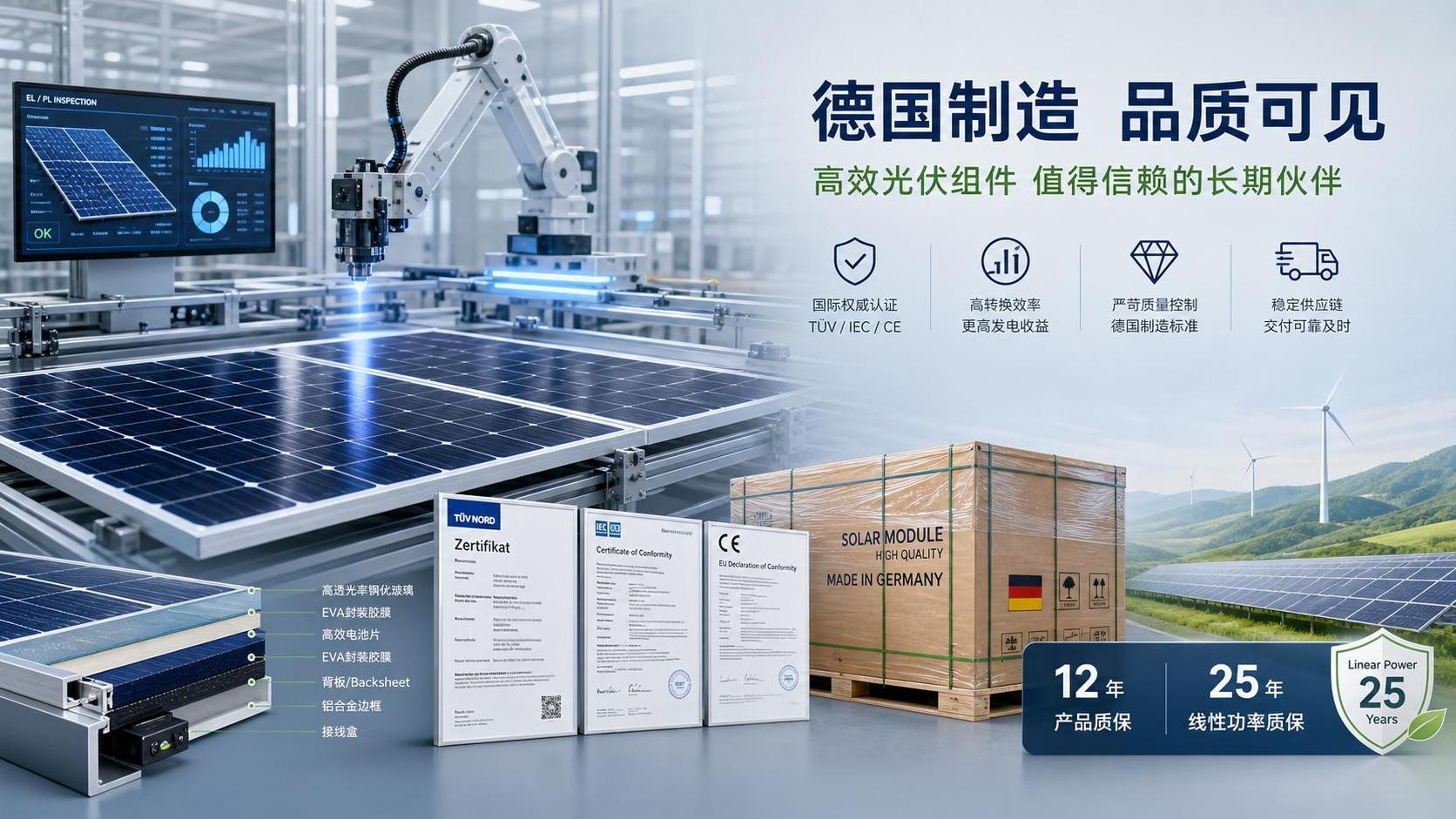 Photovoltaic Solar Panels Manufacturer in Germany: What Buyers Should Compare First