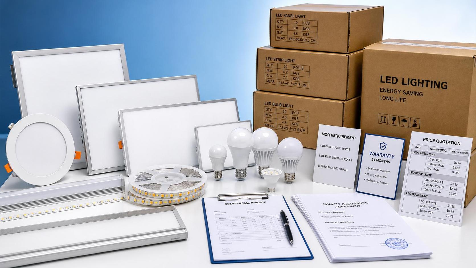 LED Lights Wholesale: How to Check MOQ, Warranty Terms, and Price Breaks