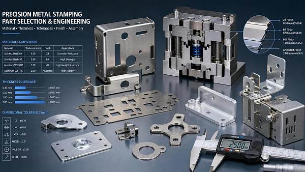 Product Selection Criteria for Stamped Parts: 7 Factors That Affect Fit and Cost