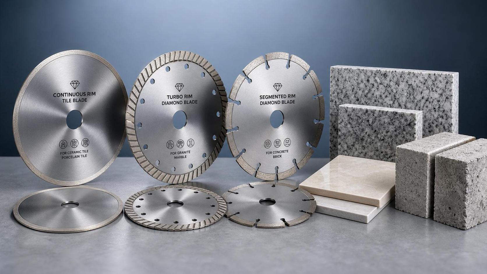 Diamond Saw Blades for Stone, Tile, and Concrete: How to Choose the Right Type